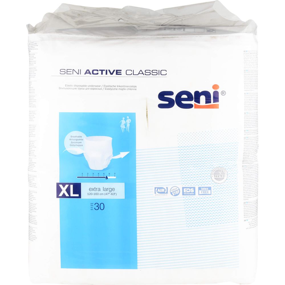 Seni Active Classic Inkontinenzpants Xl 30 St