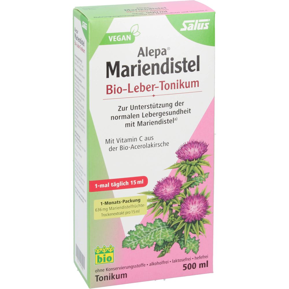 ALEPA Mariendistel Bio-Leber-Tonikum Salus