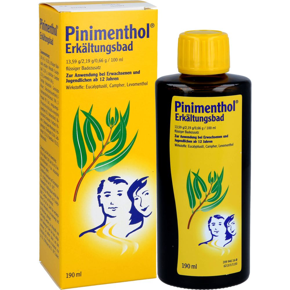 Pinimenthol Erkältungsbad ab 12 Jahre 190 ml