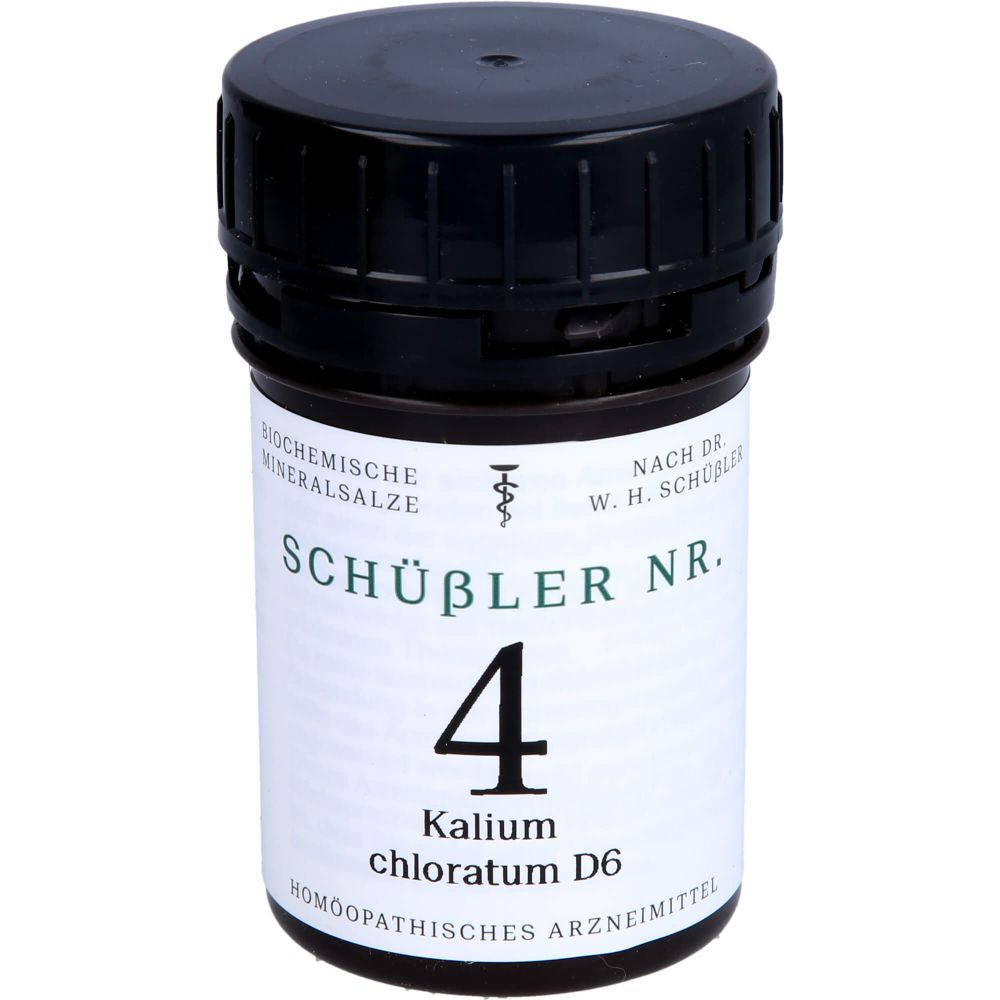 SCHÜSSLER NR.4 Kalium chloratum D 6 Tabletten
