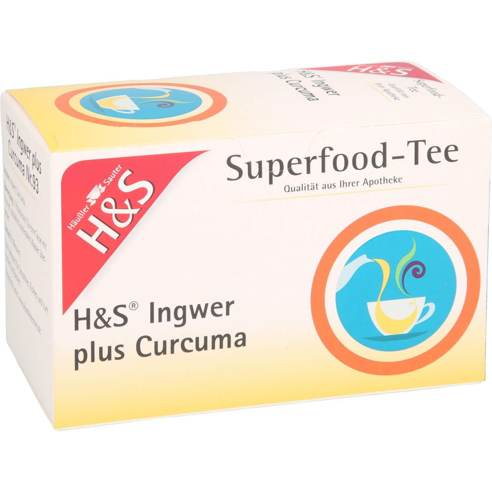 H&S Ingwer plus Curcuma Filterbeutel