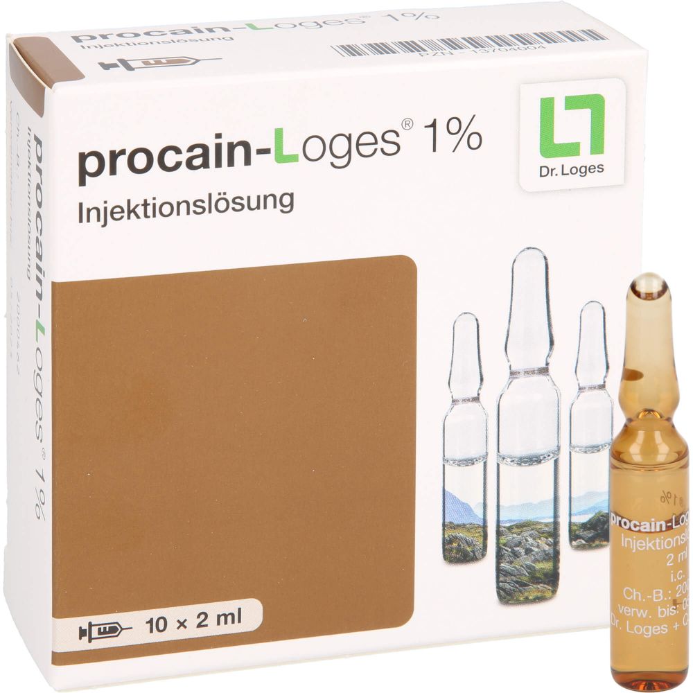 PROCAIN-Loges 1% Injektionslösung Ampullen