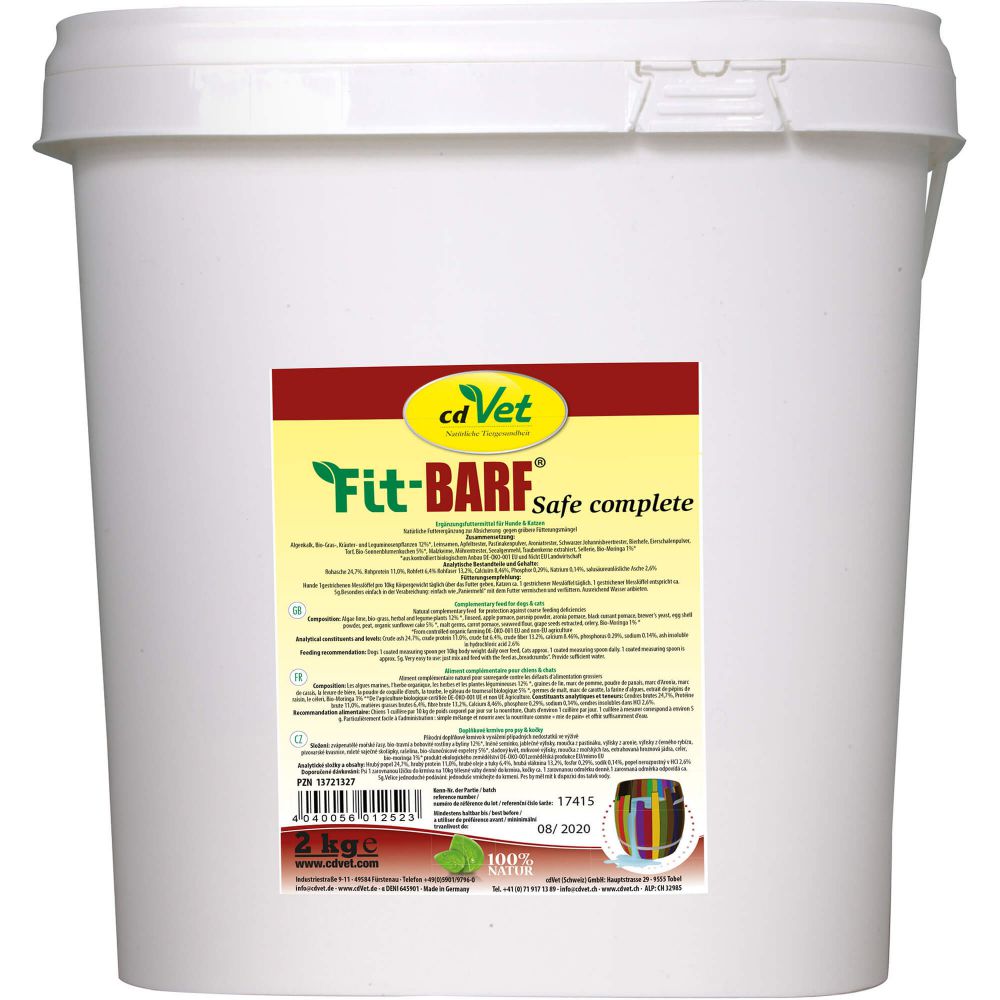 FIT-BARF Safe complete Pulver f.Hunde/Katzen