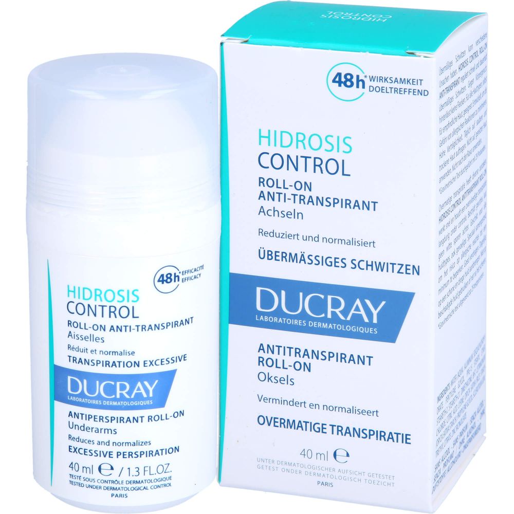 DUCRAY HIDROSIS CONTROL Roll-on Antitranspirant