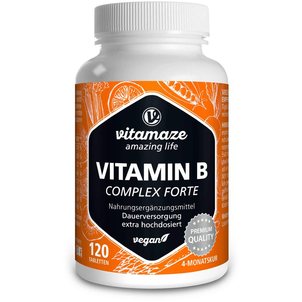 VITAMIN B COMPLEX extra hochdosiert vegan Tabl.