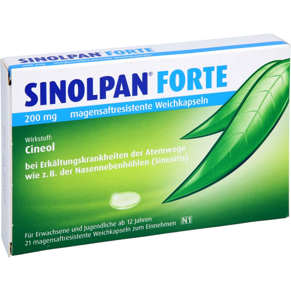 SINOLPAN forte 200 mg magensaftres.Weichkapseln