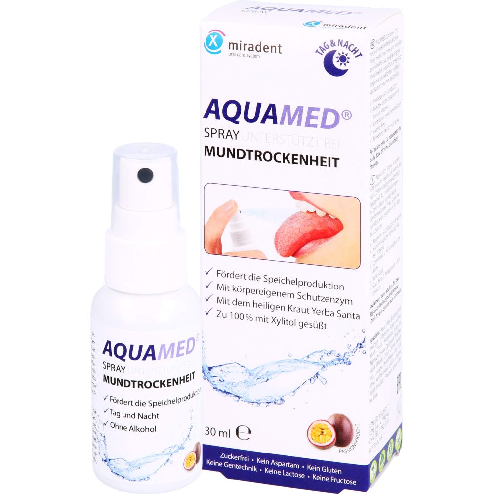 MIRADENT Aquamed Mundtrockenheit Spray