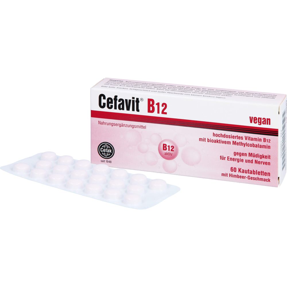 Cefavit B12 Kautabletten 60 St 60 St