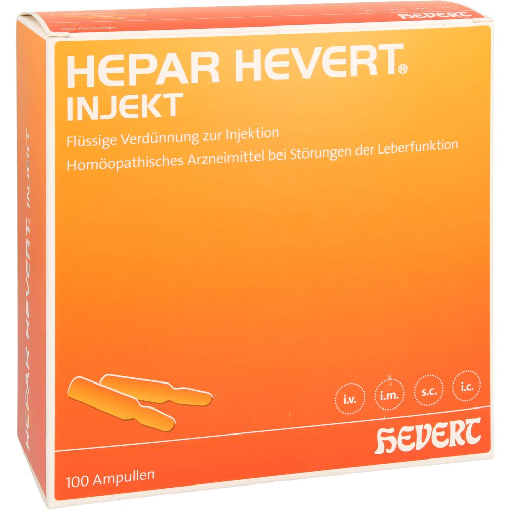HEPAR HEVERT injekt Ampullen