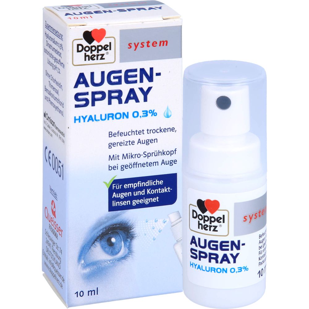 DOPPELHERZ Augen-Spray Hyaluron 0,3% system
