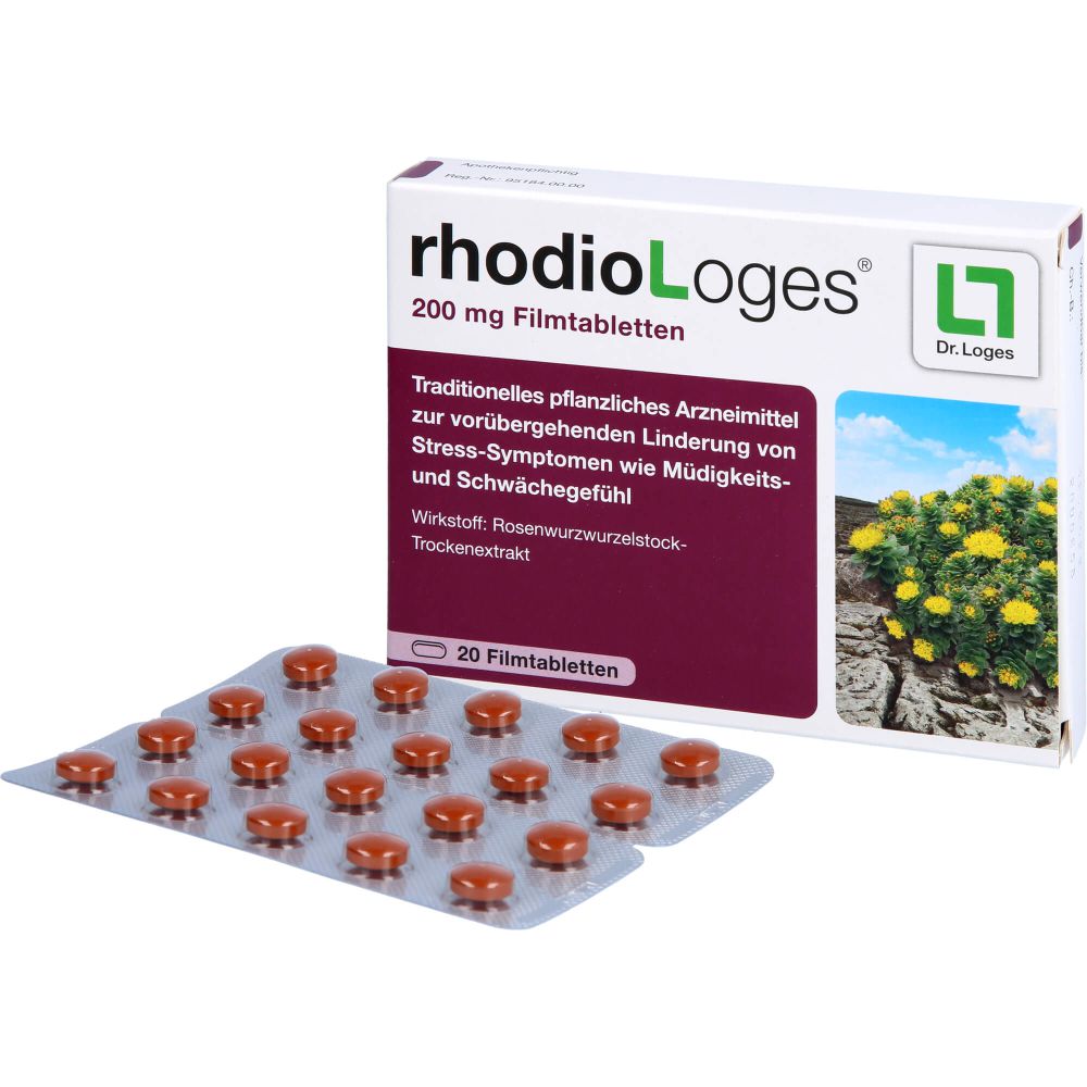 RHODIOLOGES 200 mg Filmtabletten