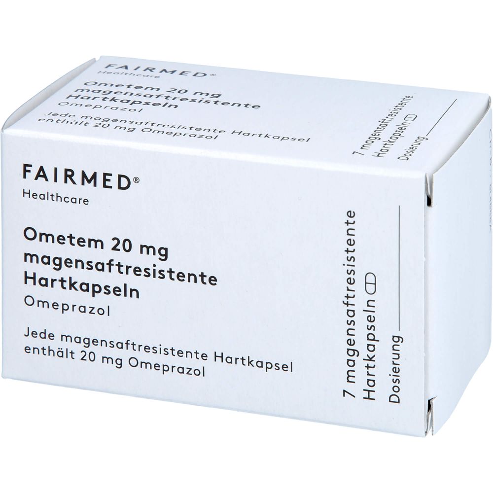 OMETEM 20 mg magensaftresistente Hartkapseln
