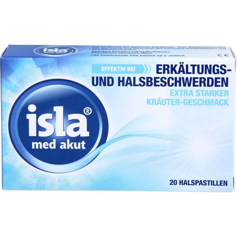 Isla Med akut Pastillen 20 St