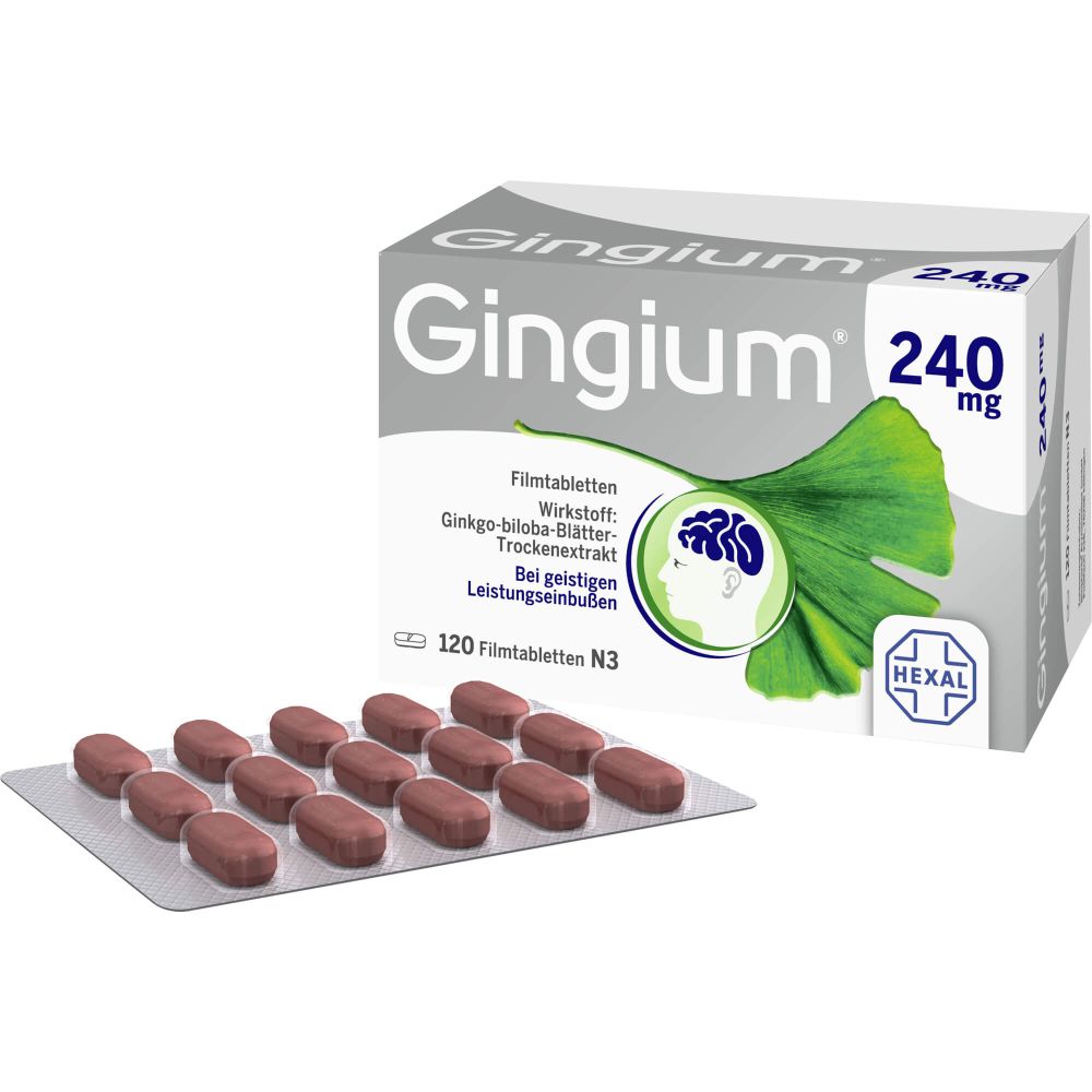 GINGIUM 240 mg Filmtabletten