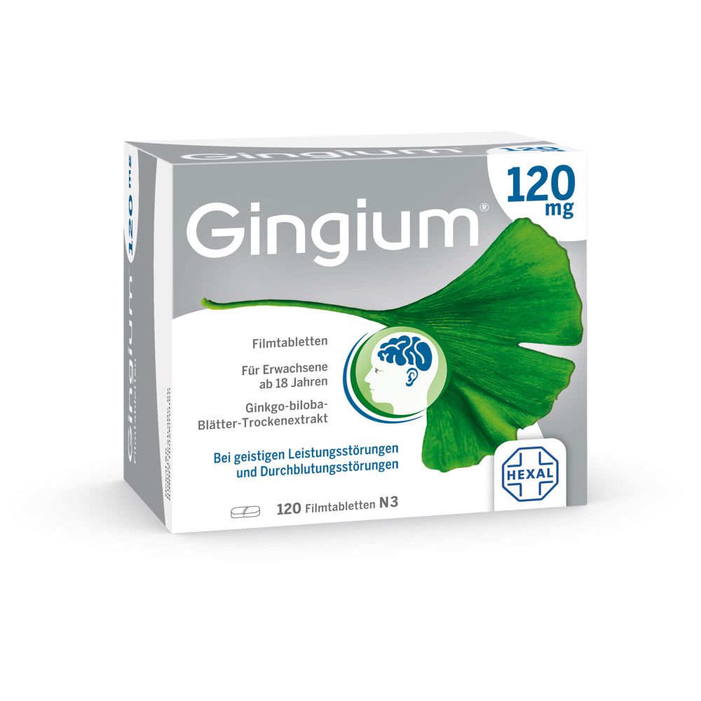 GINGIUM 120 mg Filmtabletten