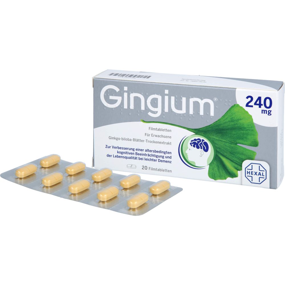 Gingium 240 mg Filmtabletten 20 St