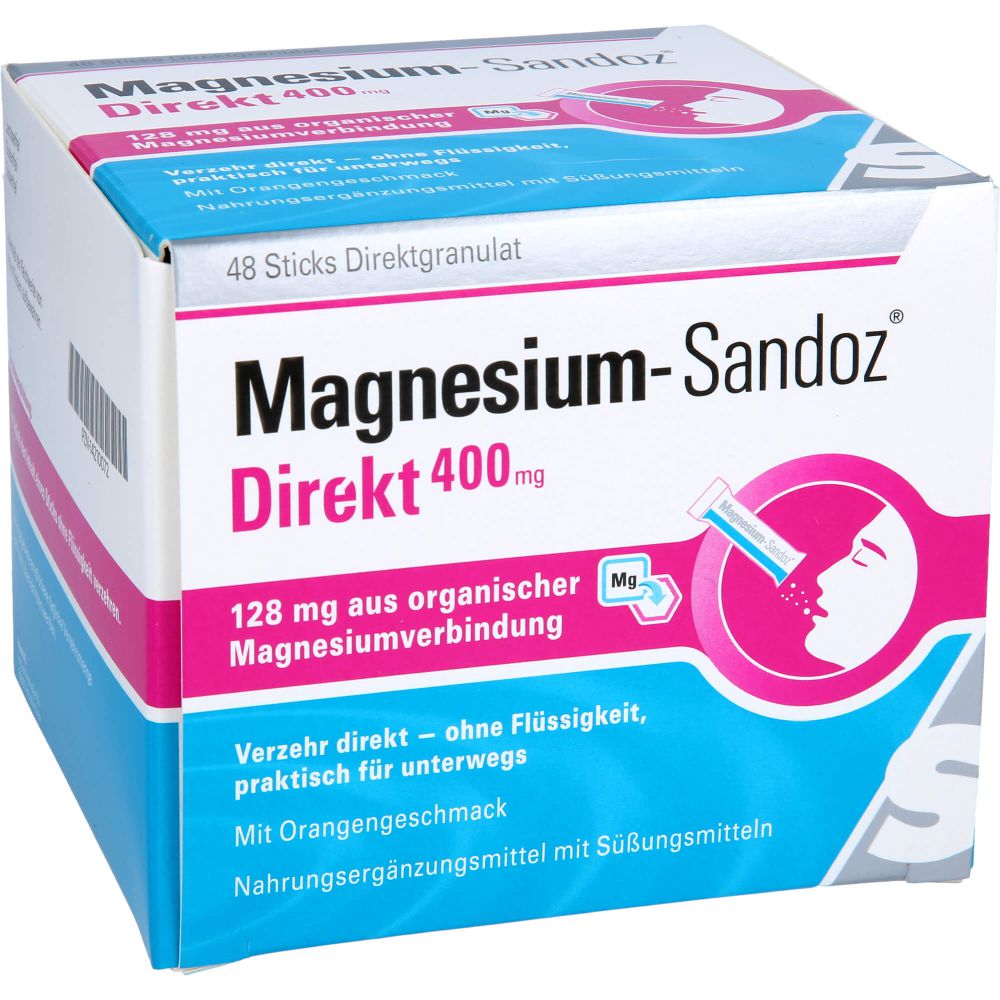 MAGNESIUM SANDOZ Direkt 400 mg Sticks