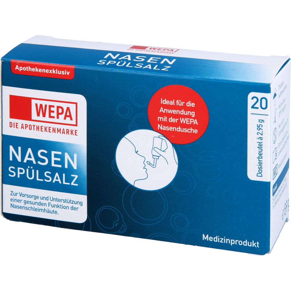 WEPA Nasenspülsalz