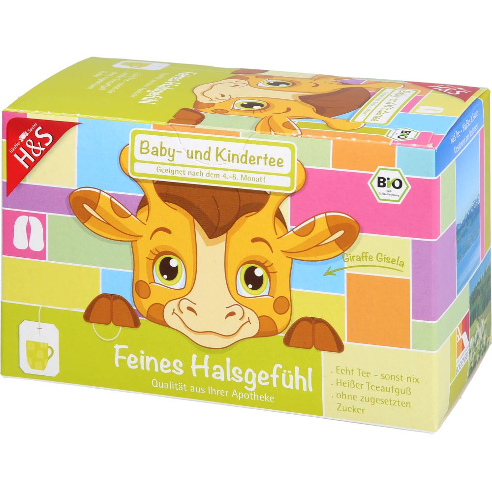 H&S Bio Baby- u.Kindertee Feines Halsgefühl Fbtl.