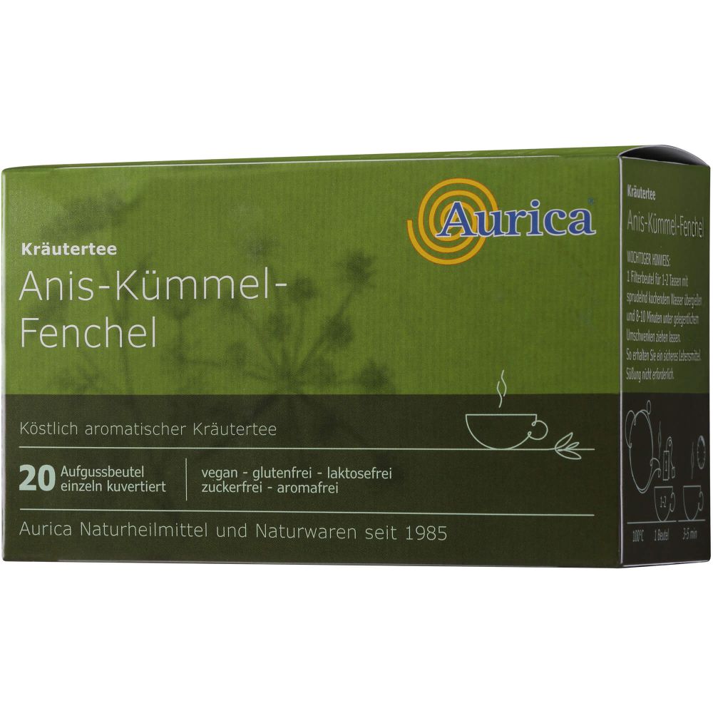 ANIS-KÜMMEL-Fenchel Tee Filterbeutel