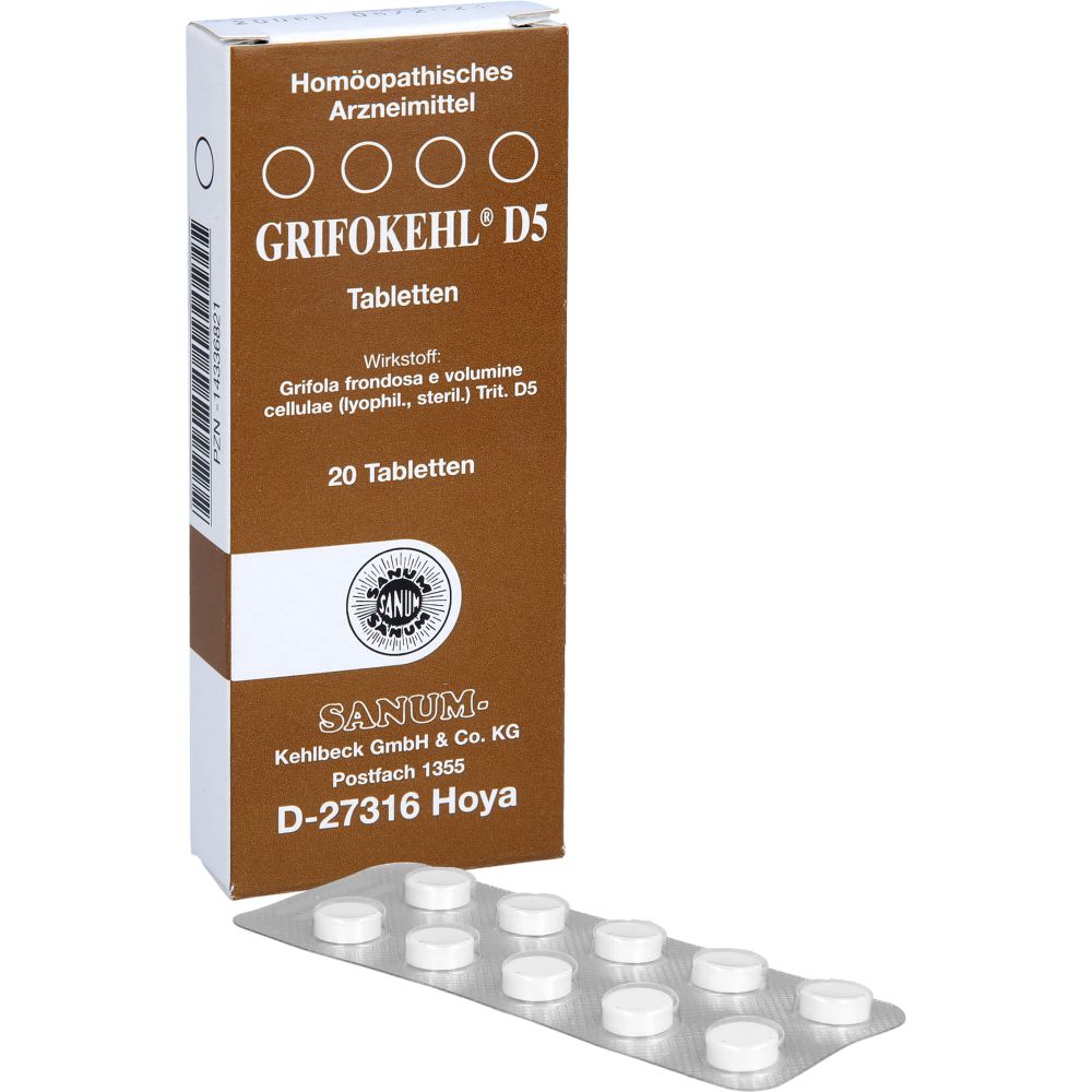 GRIFOKEHL D 5 Tabletten