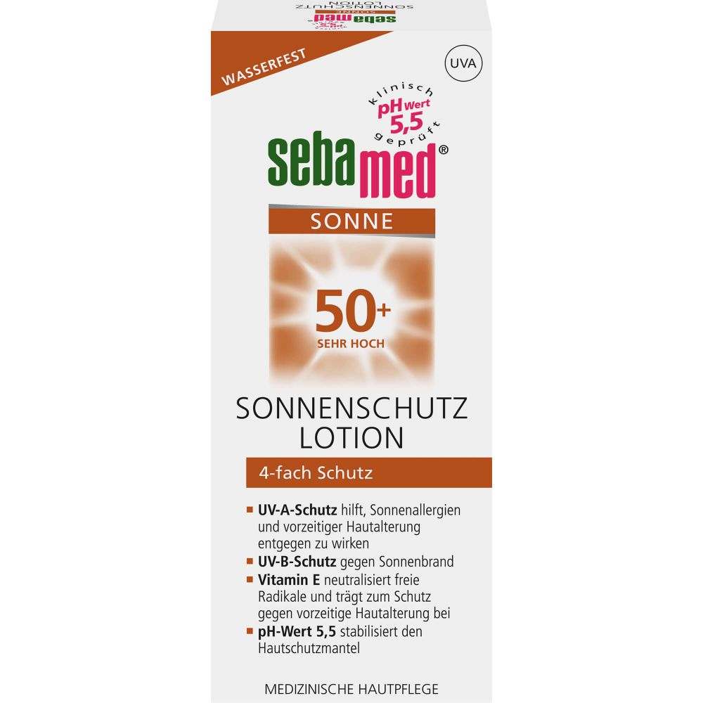 SEBAMED Sonnenschutz Lotion LSF 50+