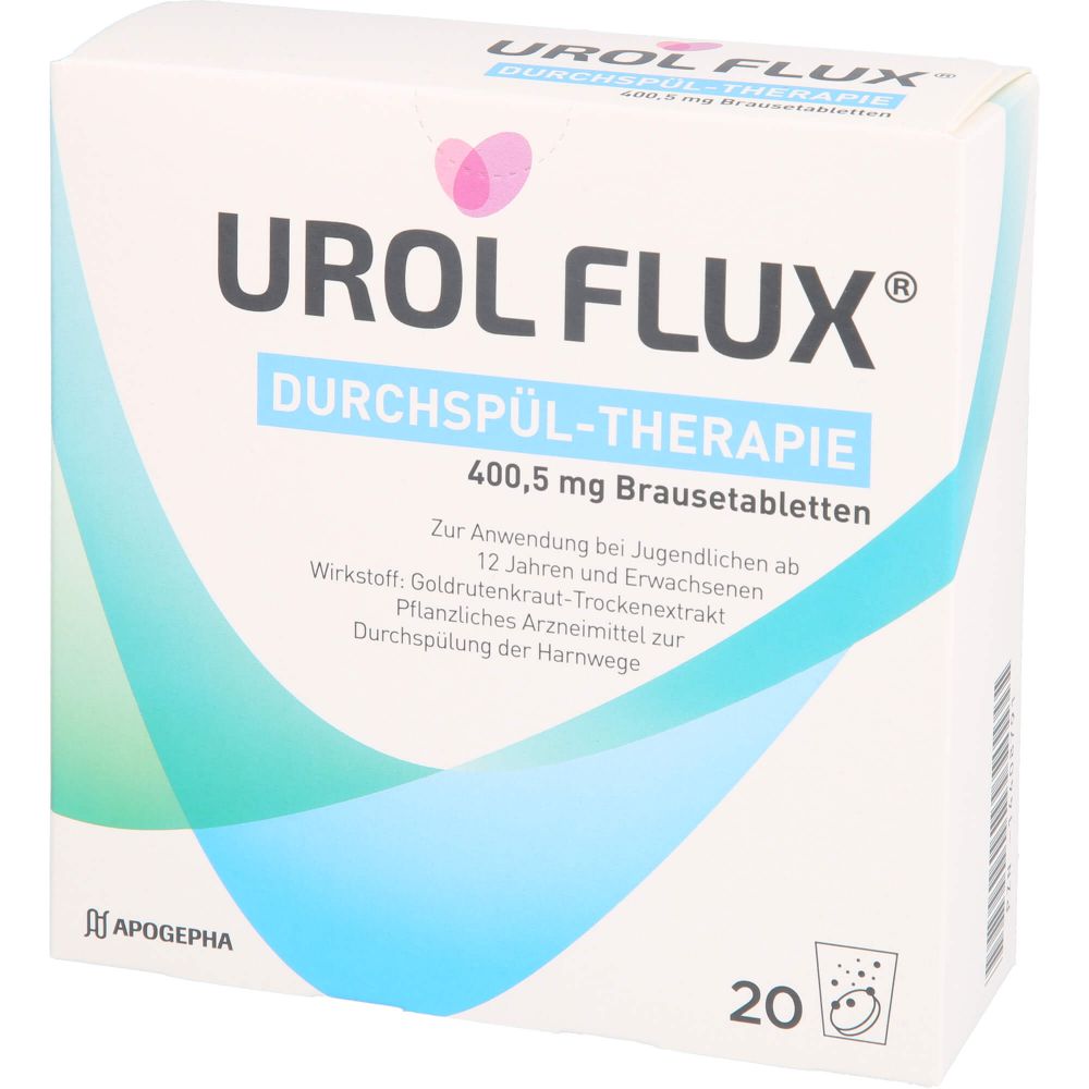 Urol Flux Durchspül-Therapie 400,5 mg Brausetabl. 20 St