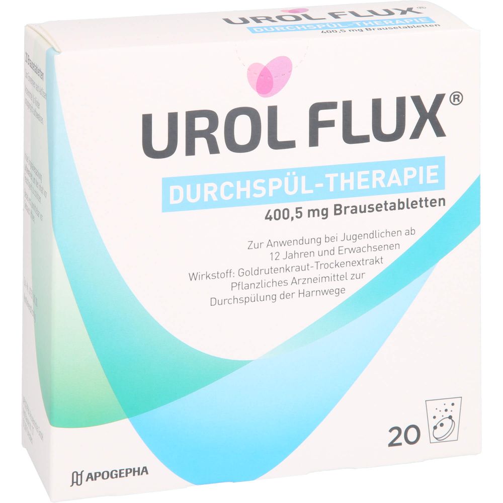 Urol Flux Durchspül-Therapie 400,5 mg Brausetabl. 20 St
