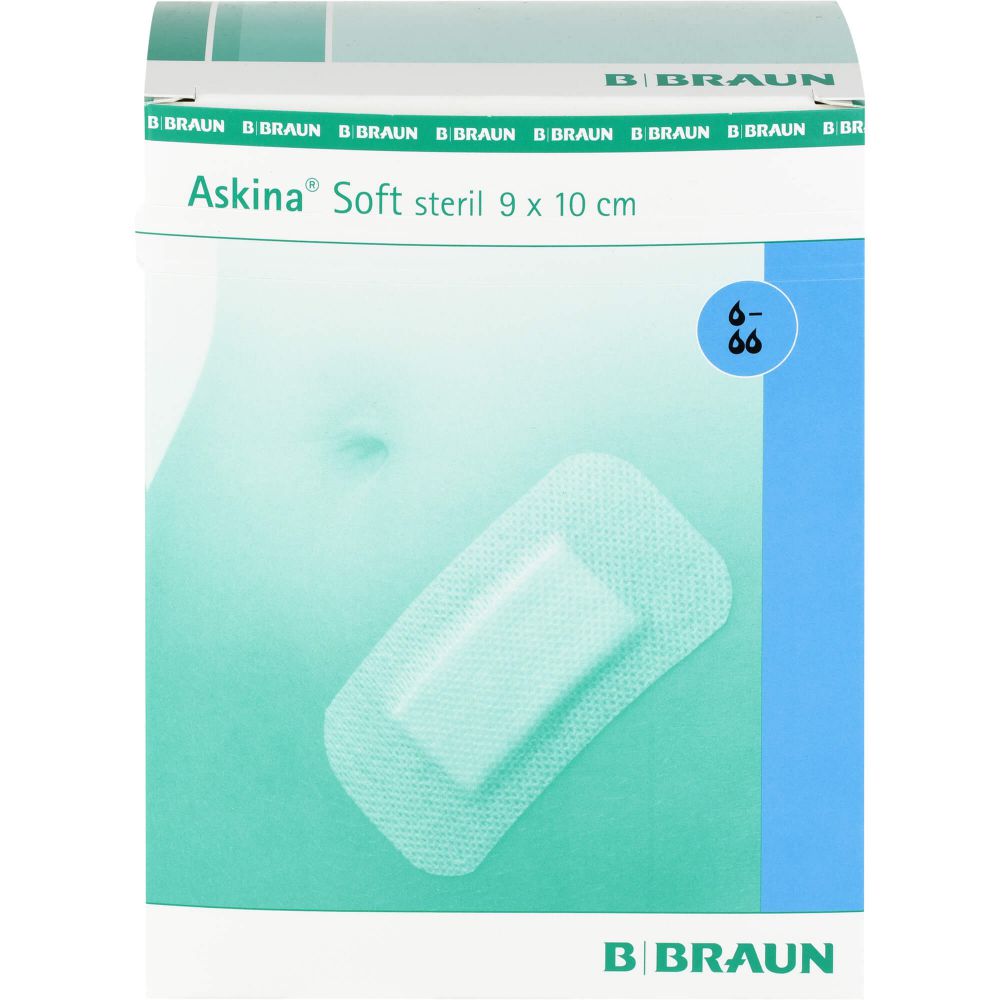 Askina Soft Wundverband 9x10 cm steril 50 St