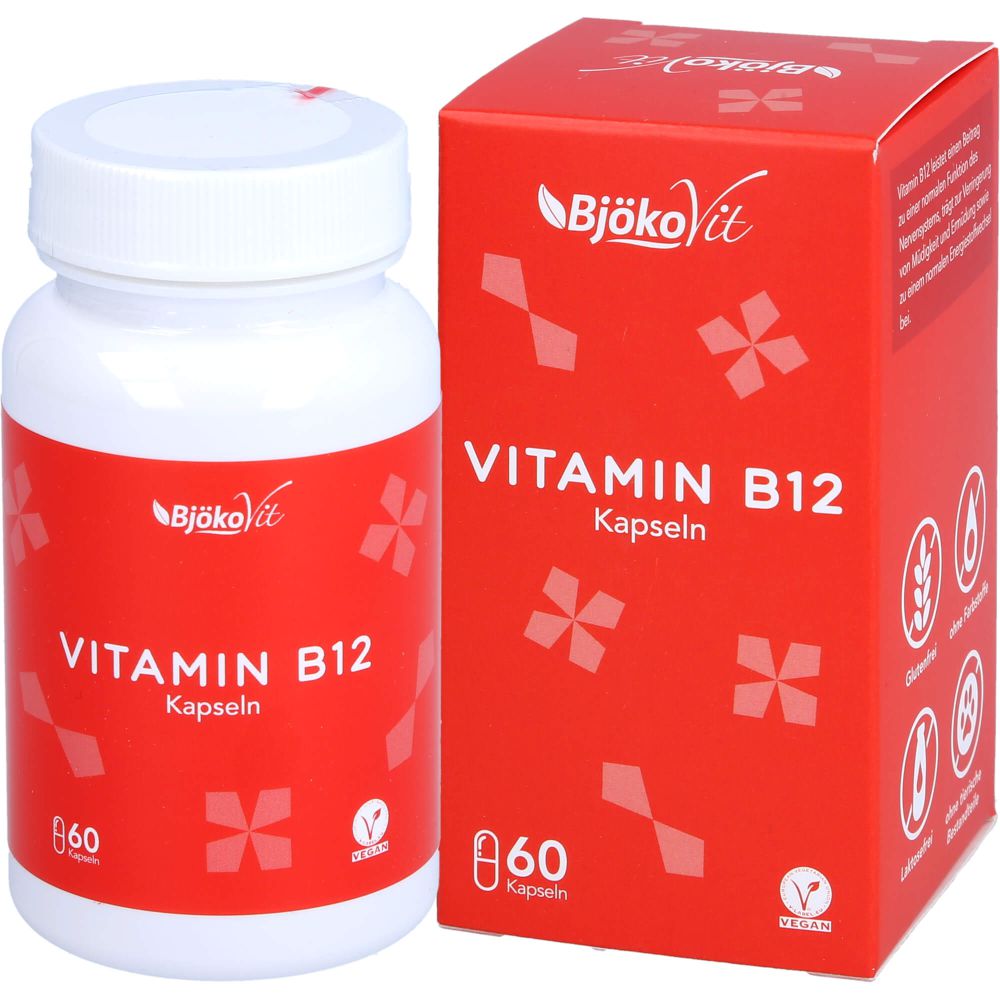 VITAMIN B12 VEGAN Kapseln 1000 μg Methylcobalamin