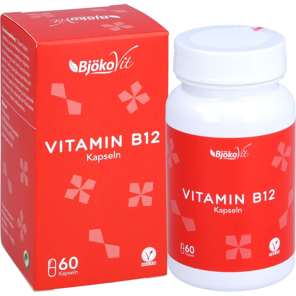 VITAMIN B12 VEGAN Kapseln 1000 μg Methylcobalamin