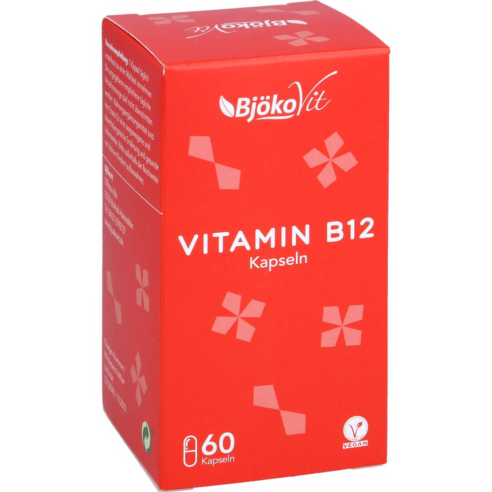 VITAMIN B12 VEGAN Kapseln 1000 μg Methylcobalamin