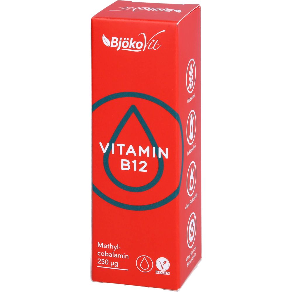 VITAMIN B12 VEGAN Tropfen Methylcobalamin