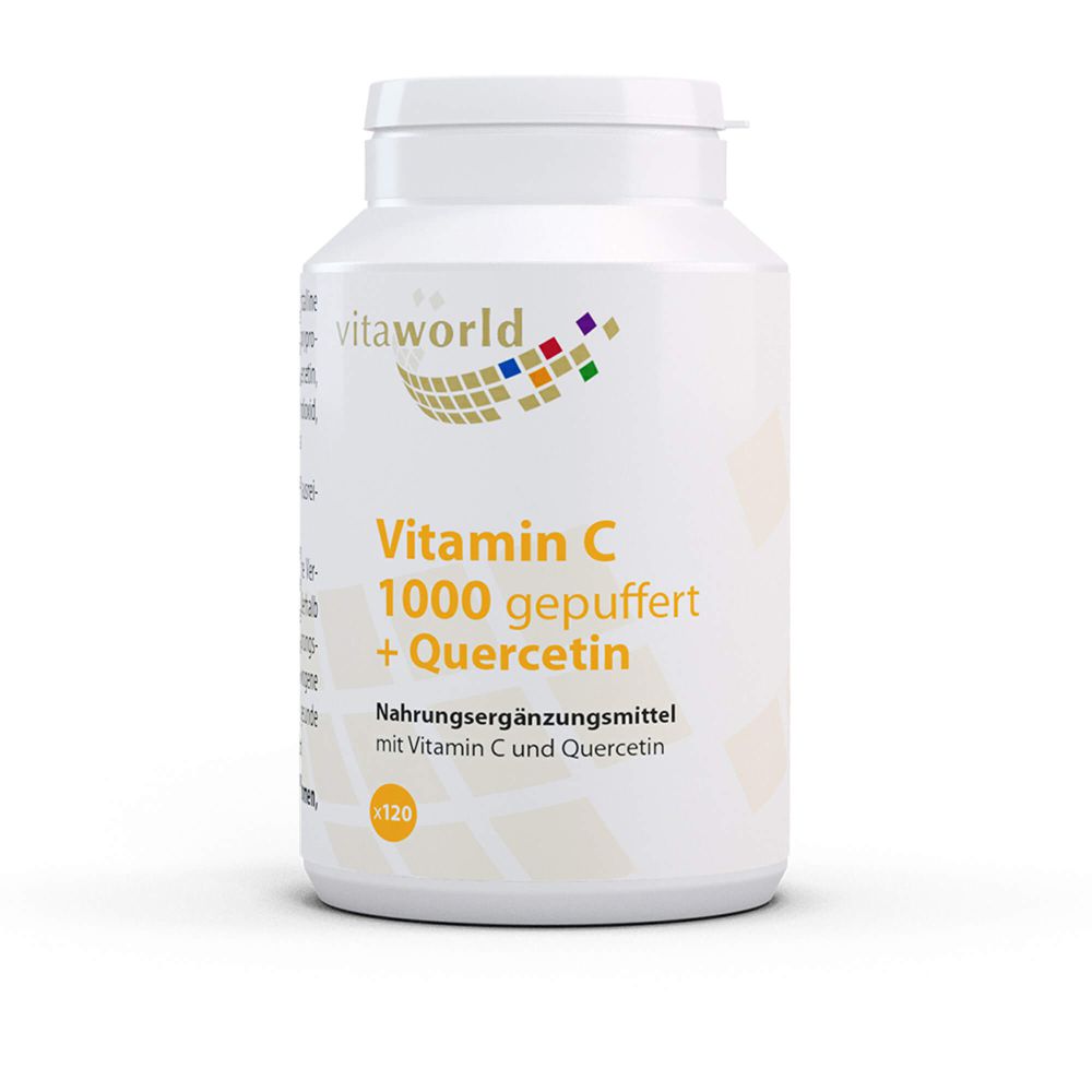 VITAMIN C 1000 gepuffert+Quercetin Tabletten
