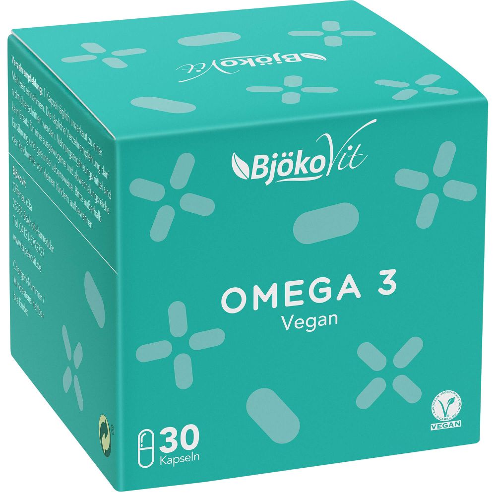 Omega-3 Dha+Epa vegan Kapseln 30 St