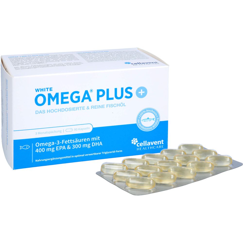 WHITE OMEGA Original Omega-3-Fettsäuren Weichkaps.