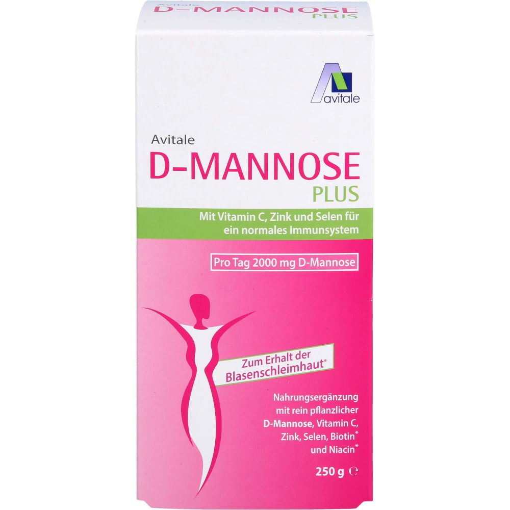 D-MANNOSE PLUS 2000 mg Pulver m.Vit.u.Mineralstof.