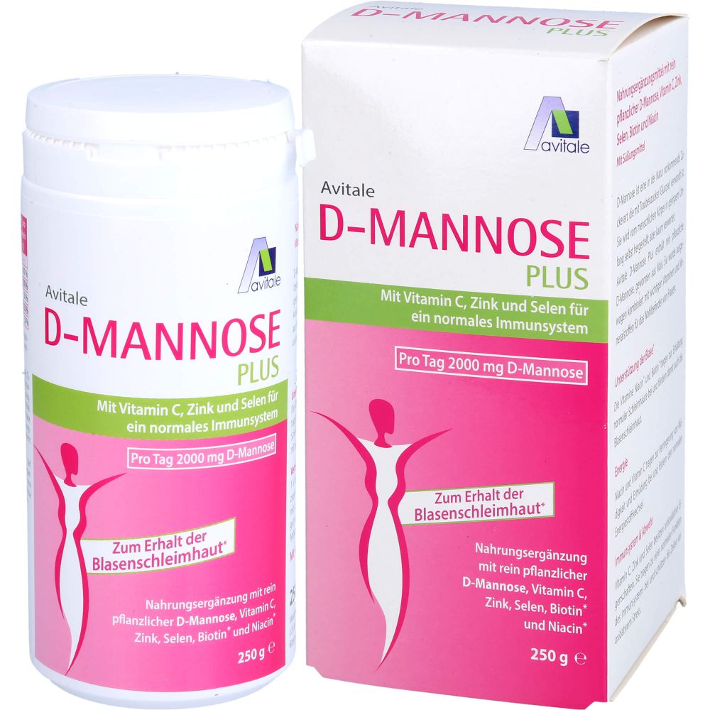 D-MANNOSE PLUS 2000 mg Pulver m.Vit.u.Mineralstof.