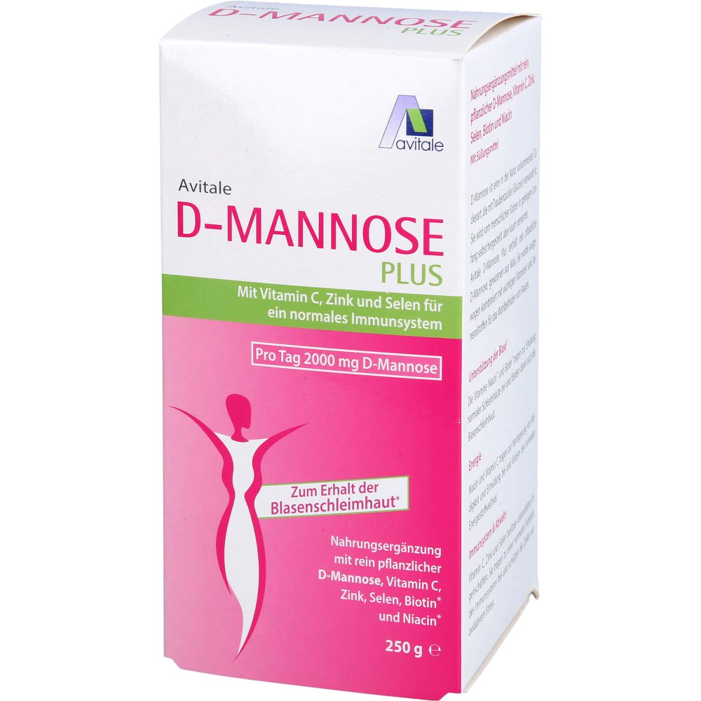 D-MANNOSE PLUS 2000 mg Pulver m.Vit.u.Mineralstof.