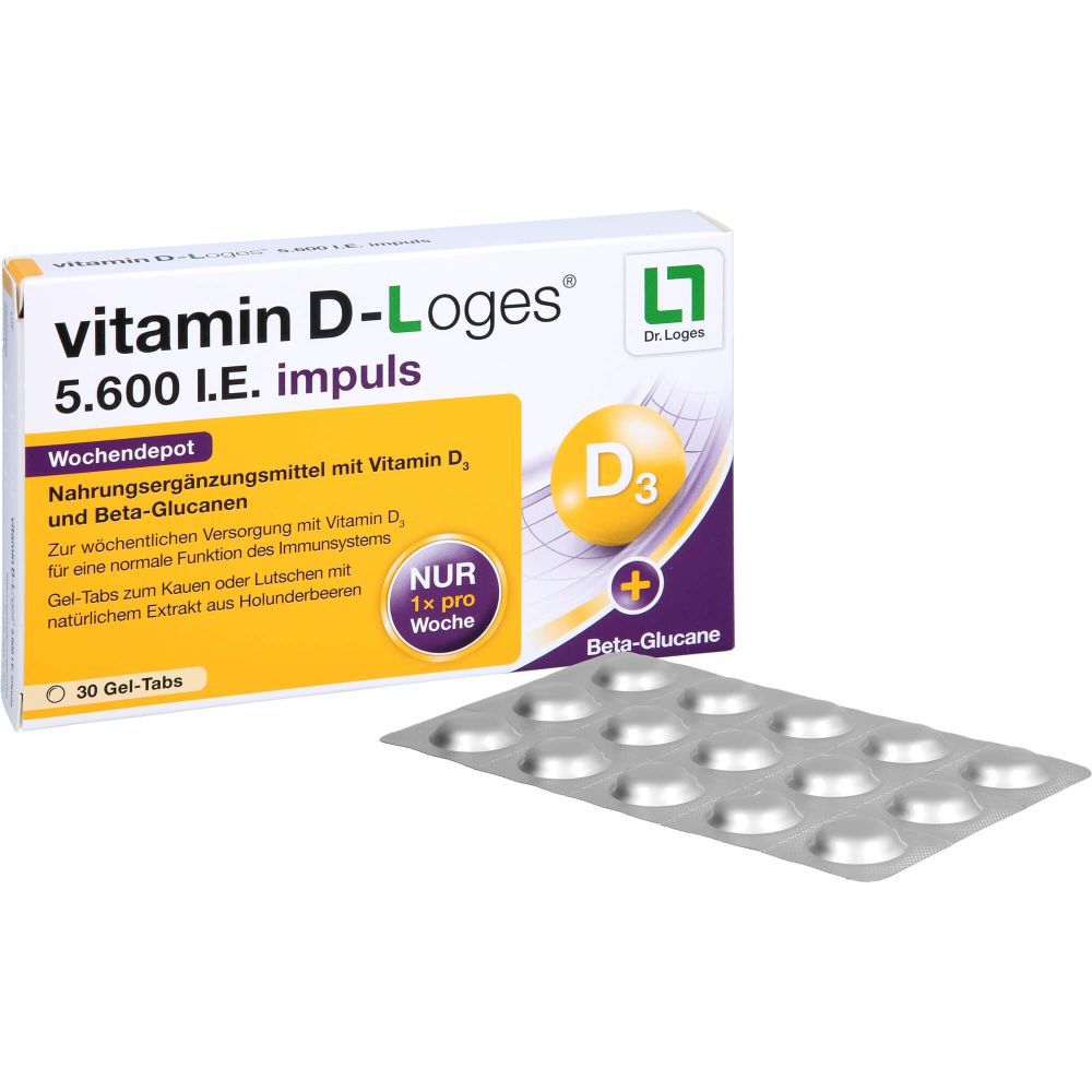 VITAMIN D-LOGES 5.600 I.E. impuls Wochendepot KTA