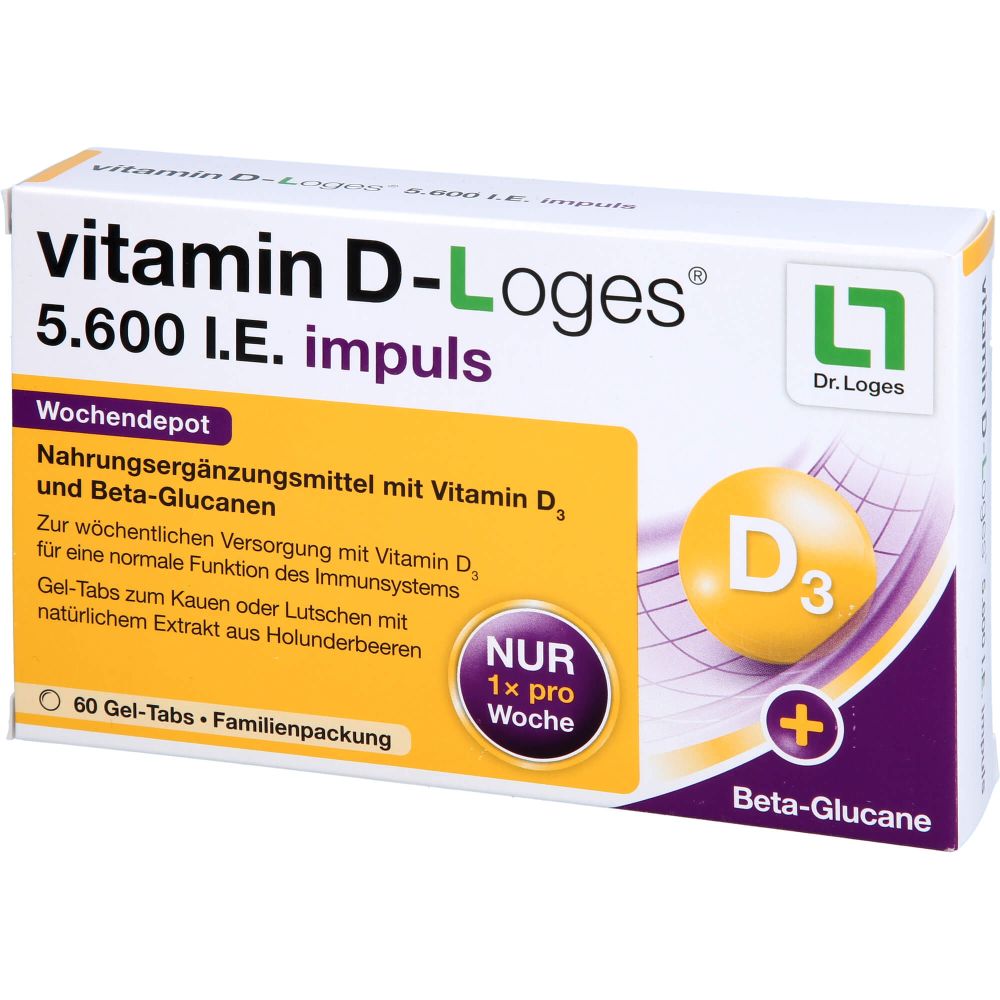 VITAMIN D-LOGES 5.600 I.E. impuls Wochendepot KTA