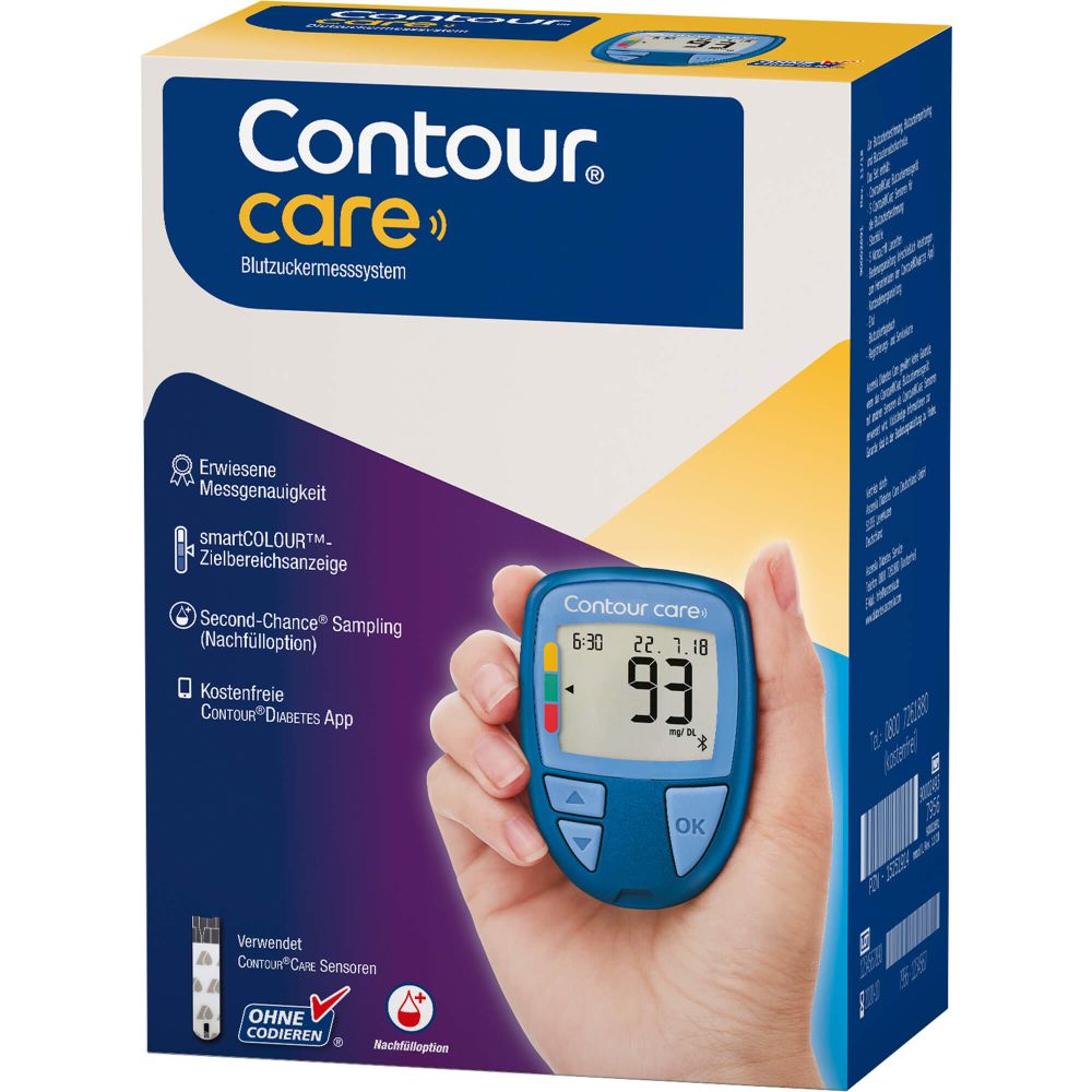 Contour Care Set Blutzuckermesssystem mg/dl 1 P