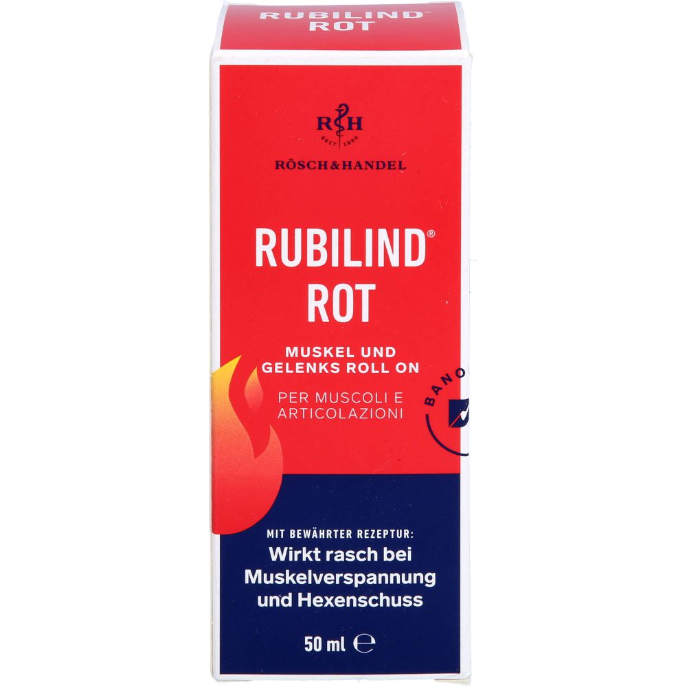 RUBILIND rot Muskel und Gelenks Roll-on