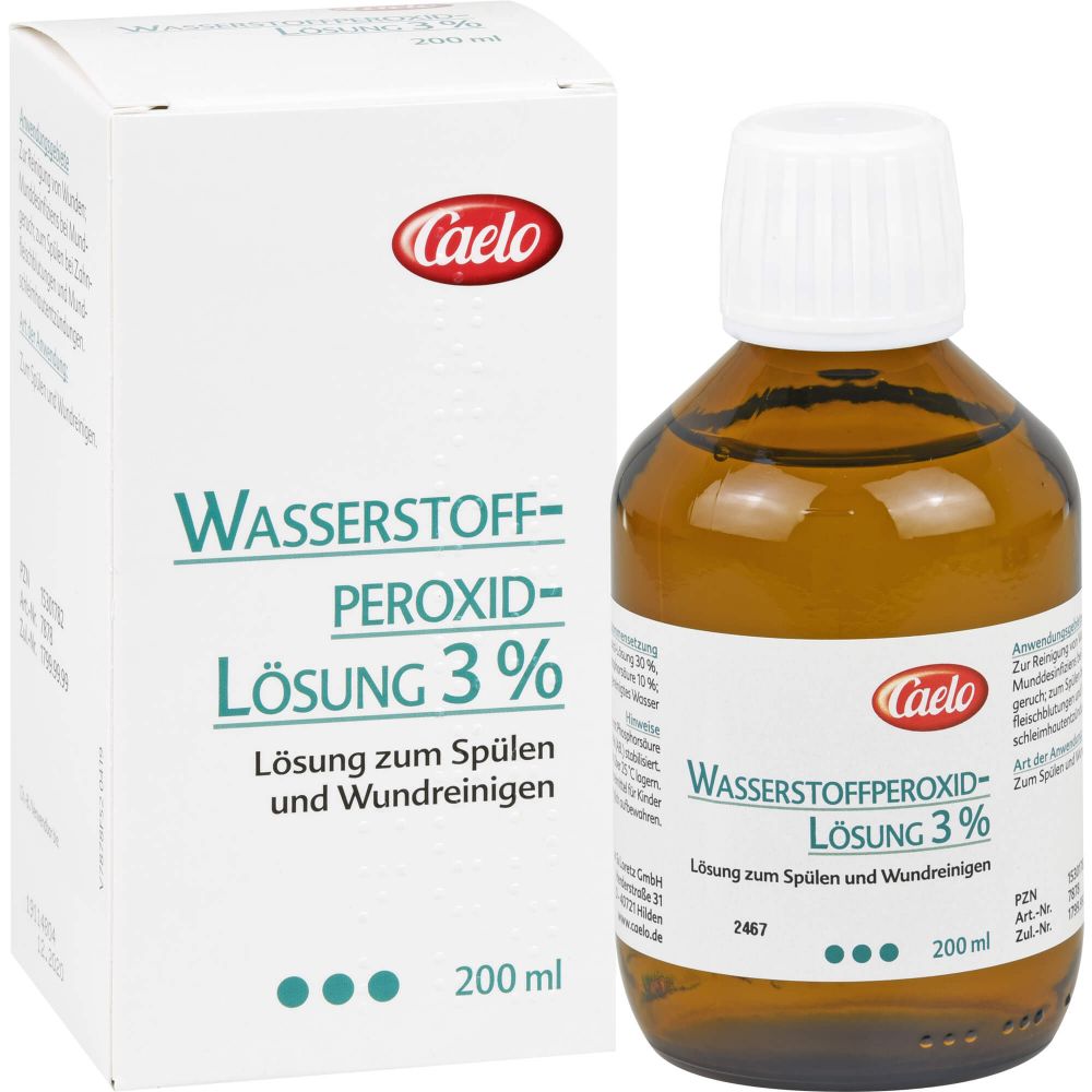 WASSERSTOFFPEROXID 3% Caelo Lsg.Standard Zul.