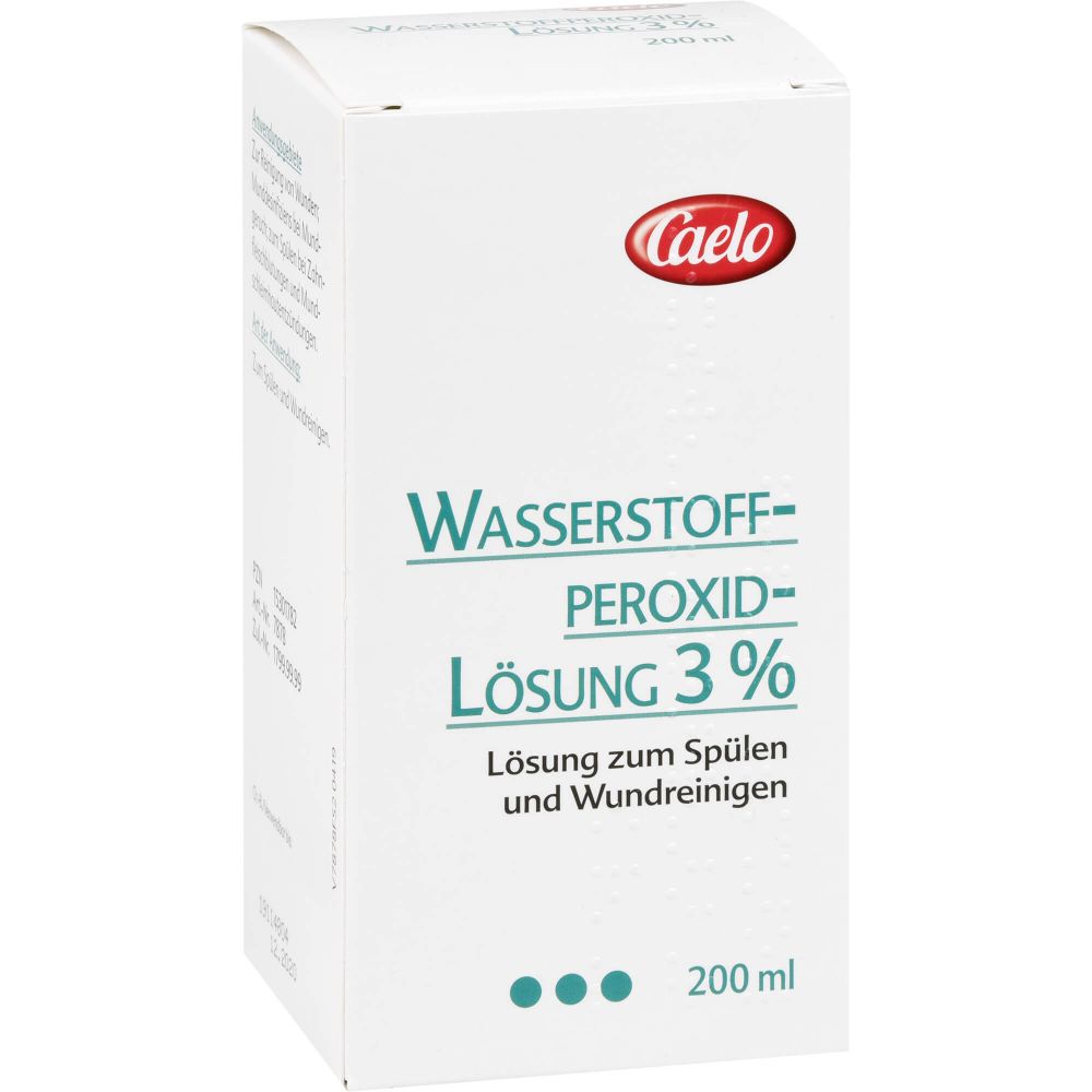 WASSERSTOFFPEROXID 3% Caelo Lsg.Standard Zul.