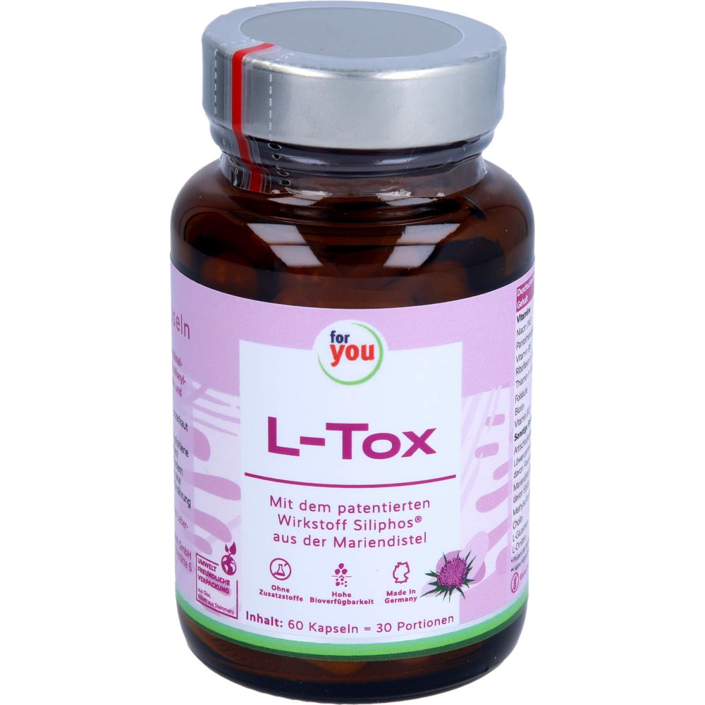 FOR YOU L-Tox Leber Detox Kapseln