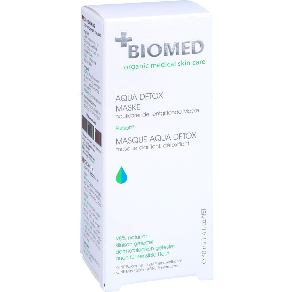 BIOMED Aqua Detox entgiftende Gesichtsmaske