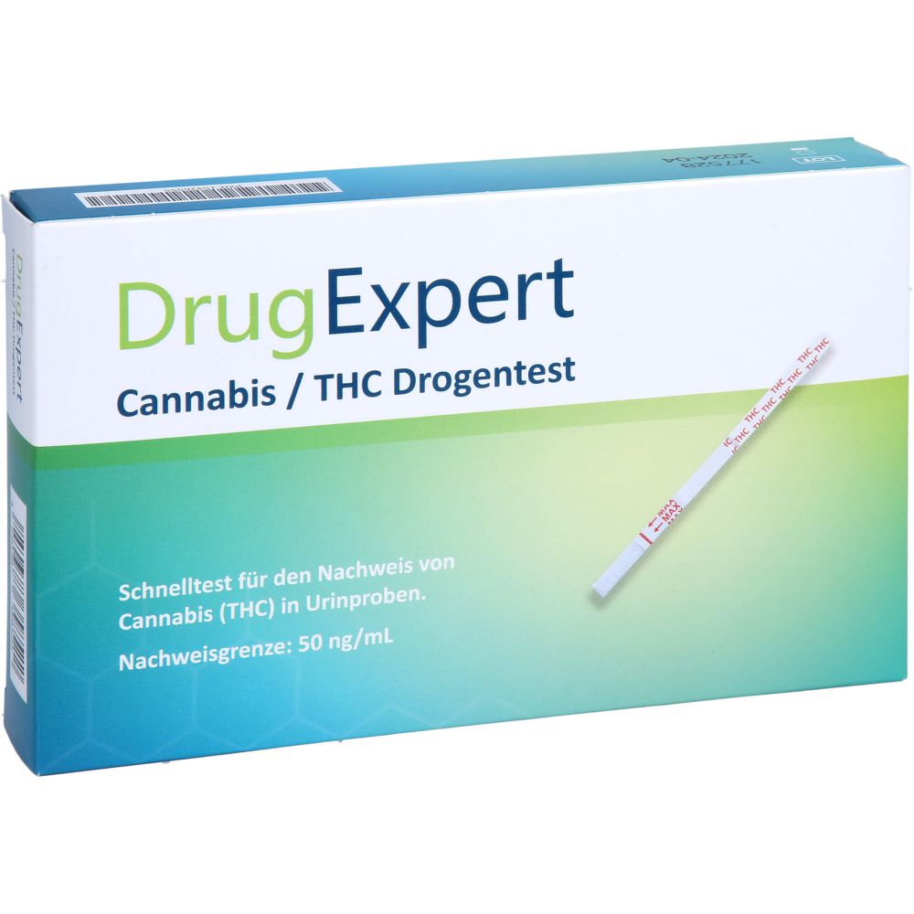DRUG EXPERT Marihuana/THC Drogentest 1 St - Drogentests - Selbsttests -  Arzneimittel - pharmaphant Apotheke