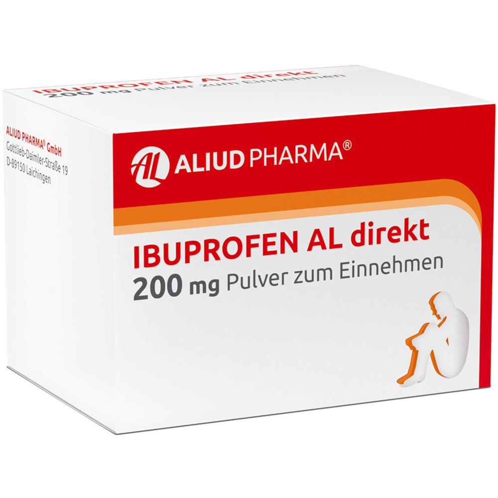 IBUPROFEN AL direkt 200 mg Pulver zum Einnehmen