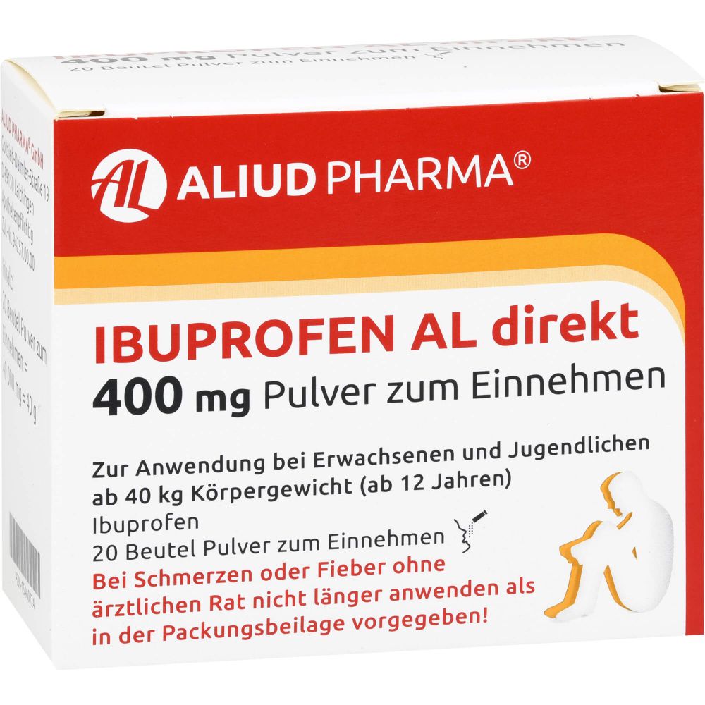 IBUPROFEN AL direkt 400 mg Pulver zum Einnehmen